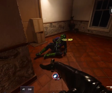 Most insane play I’ve ever seen. Guy used his cluster mine to block my throwing knife and kill me.