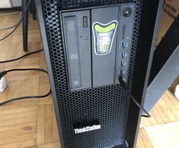 My 70 USD Thinkstation from eBay: