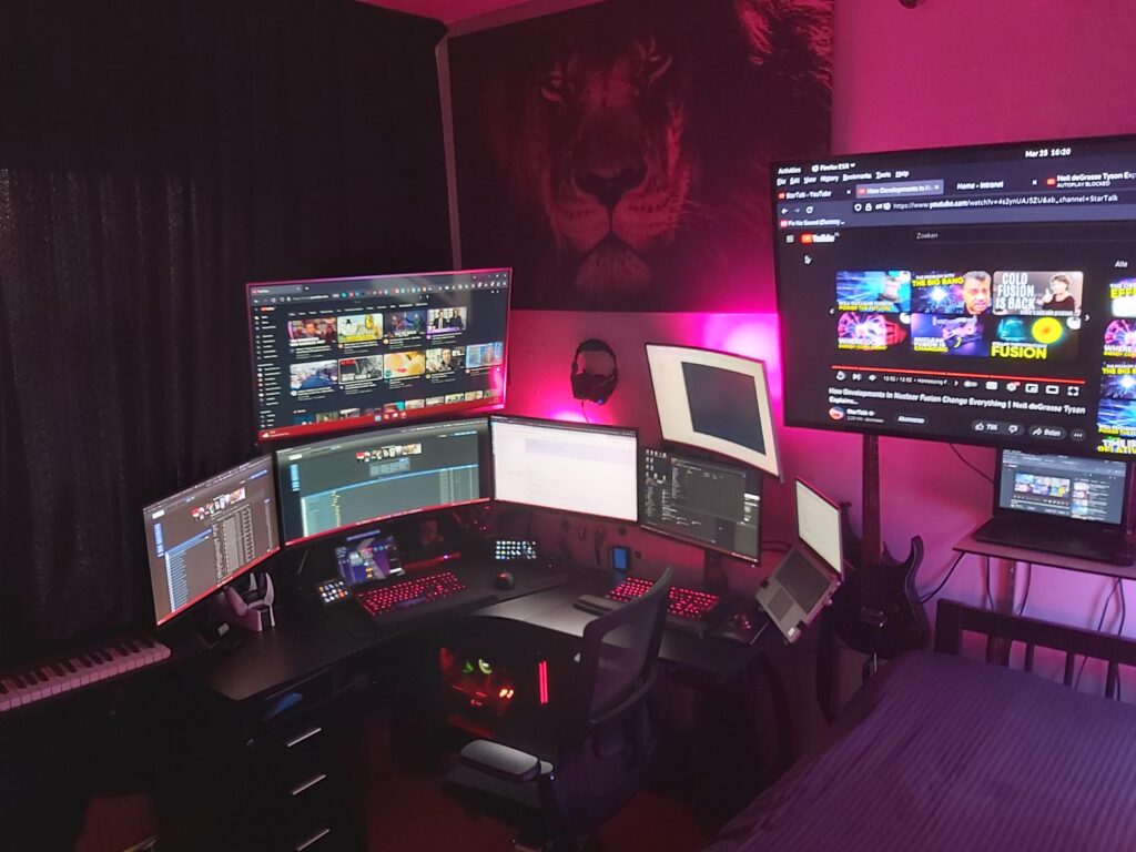 My setup. Software Engineer