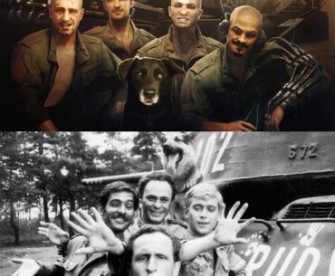 Mitch and Scorpion's photo from the Unification war is a reference to an old Polish TV Show called Czterej Pancerni I Pies (Four Tankmen and a Dog)
