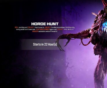 MWIII's Horde Hunt event coming February 7th, 2024