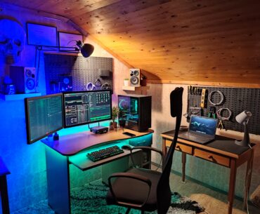 My battlestation 1 year after i started building it