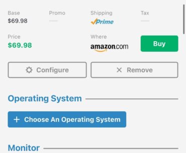 I am going to build my first pc for my racing simulator. Is there anything else I need or should change?