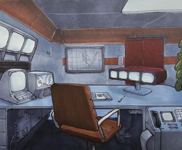 Office,  from my sketchbook.