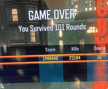 First BO3 round 100
