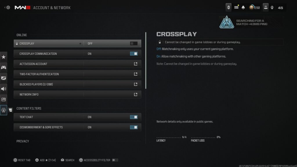 Remember PS players you have this option during EO's "free trial" longer matchmaking but night and day gameplay!