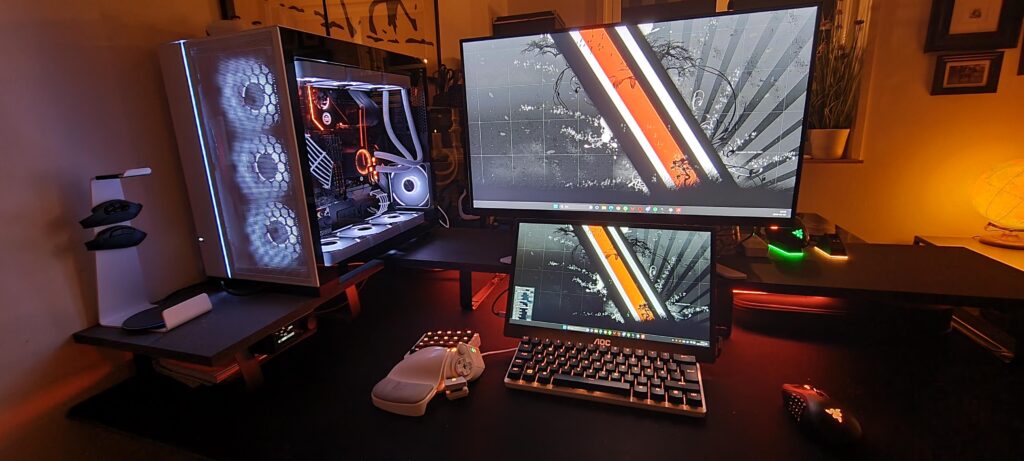 My reversed evo battlestation