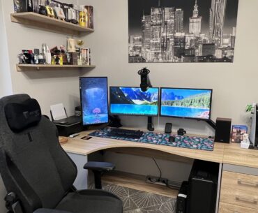 Work-gaming setup