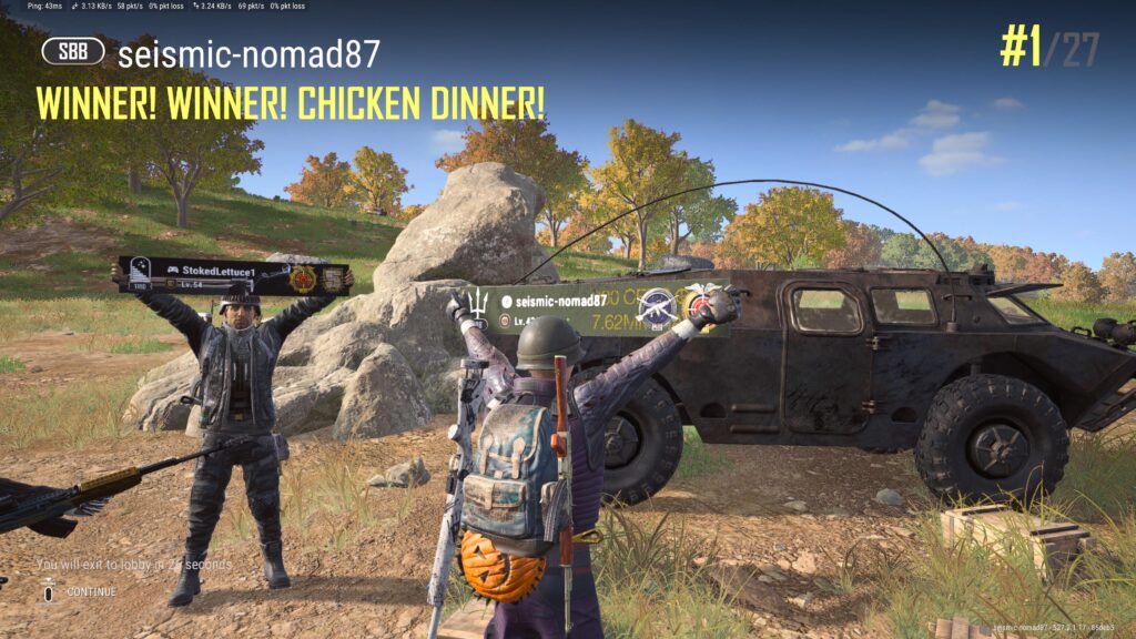 8 kill game and 3rd win of the night