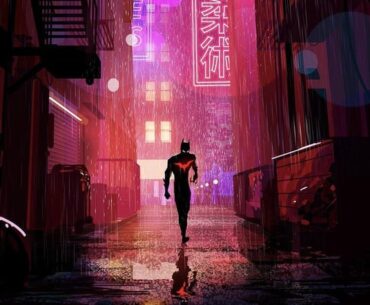 Concept art from cancelled ‘BATMAN BEYOND’ animated film by Patrick Harpin and Yuhki Demers