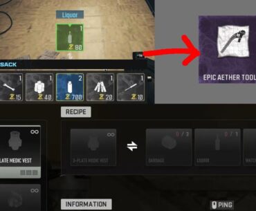 Would be cool to have bartering like in DMZ to make use of filler items, maybe make aether tools