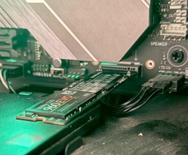 My perpendicular M.2 port is causing me anxiety. Suggestions?