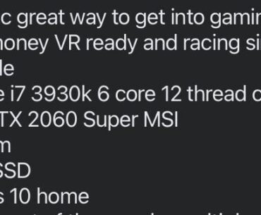 Whoever on Facebook market wants $580.