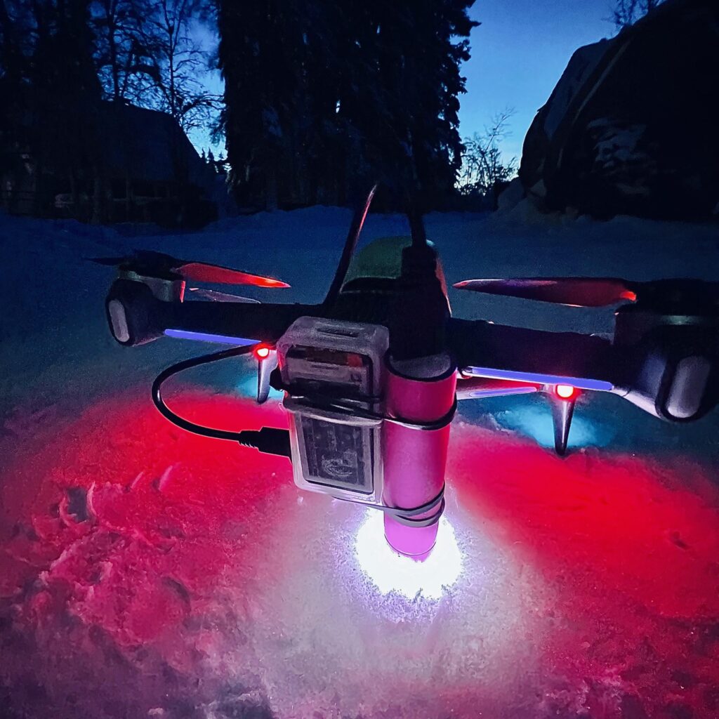 Cyber hack drone
