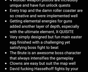 How would you rate Zombies in Spaceland from IW on a scale of 1-10? I'll start: