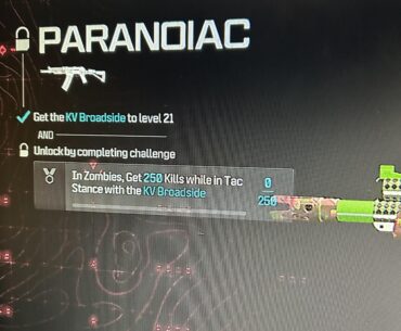 Tac stance issue