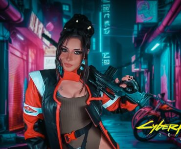Finally finished my Panam Cosplay! The harness sucked XD (Cyberpunk Edit)
