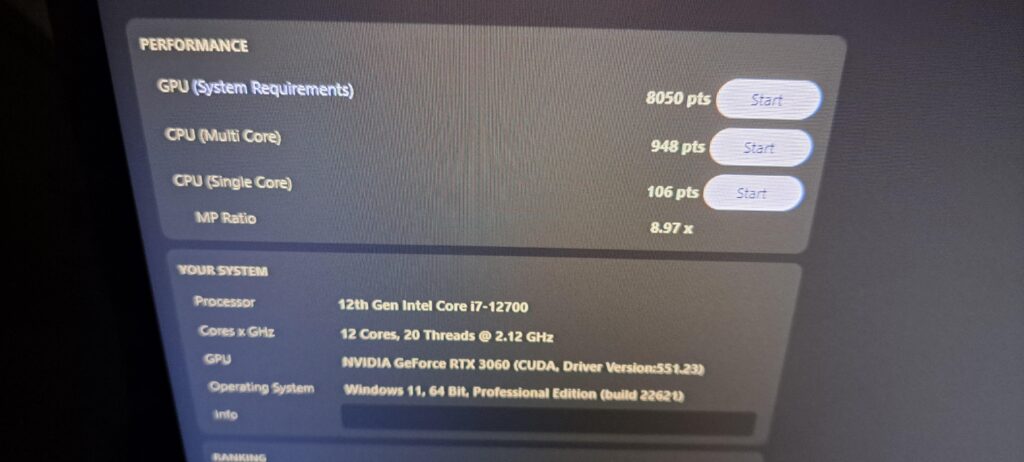 Is this a good score for my System?