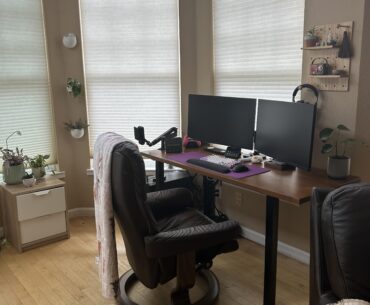 My Bay Window Home Office
