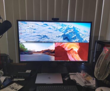 Finally got a 4K Monitor as a WFH Upgrade.