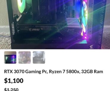 Hey guys so I’m really new to pc gaming, first time buying a pc. What’s your thoughts?