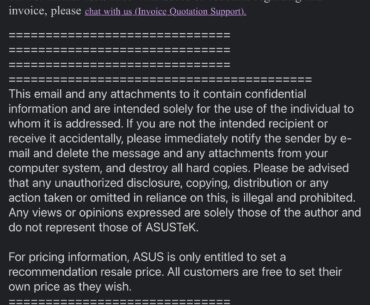 Asus doesnt care about its customers.
