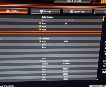 BIOS OC B760M to my 12400F