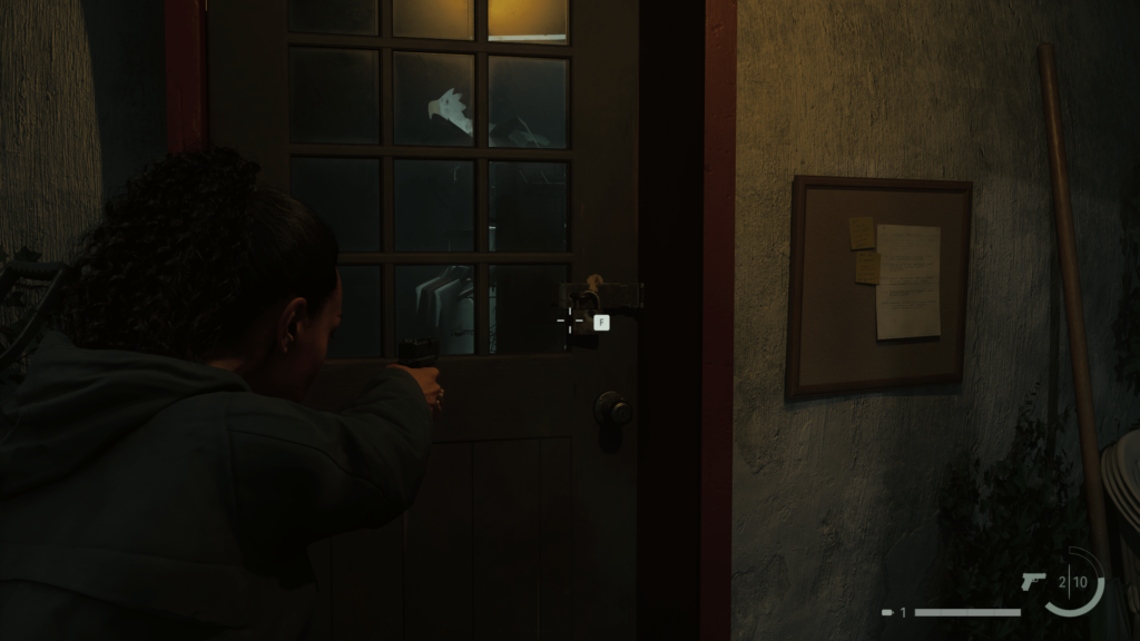 Game logic. Why can't I shoot the fecking lock off? lol