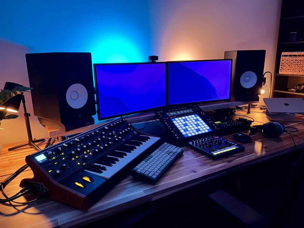 Where I make groovy beats