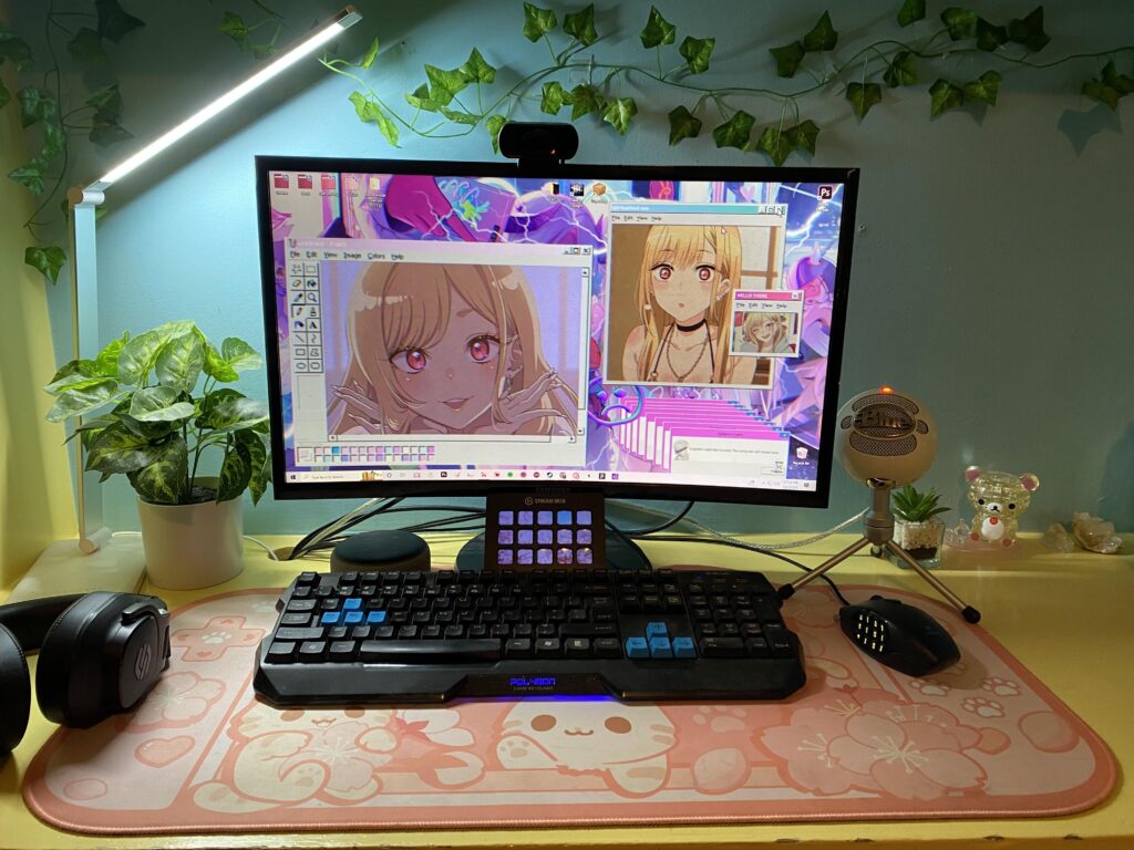 I feel like greenery always adds to a setup :)