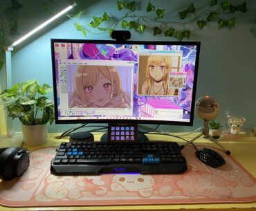 I feel like greenery always adds to a setup :)