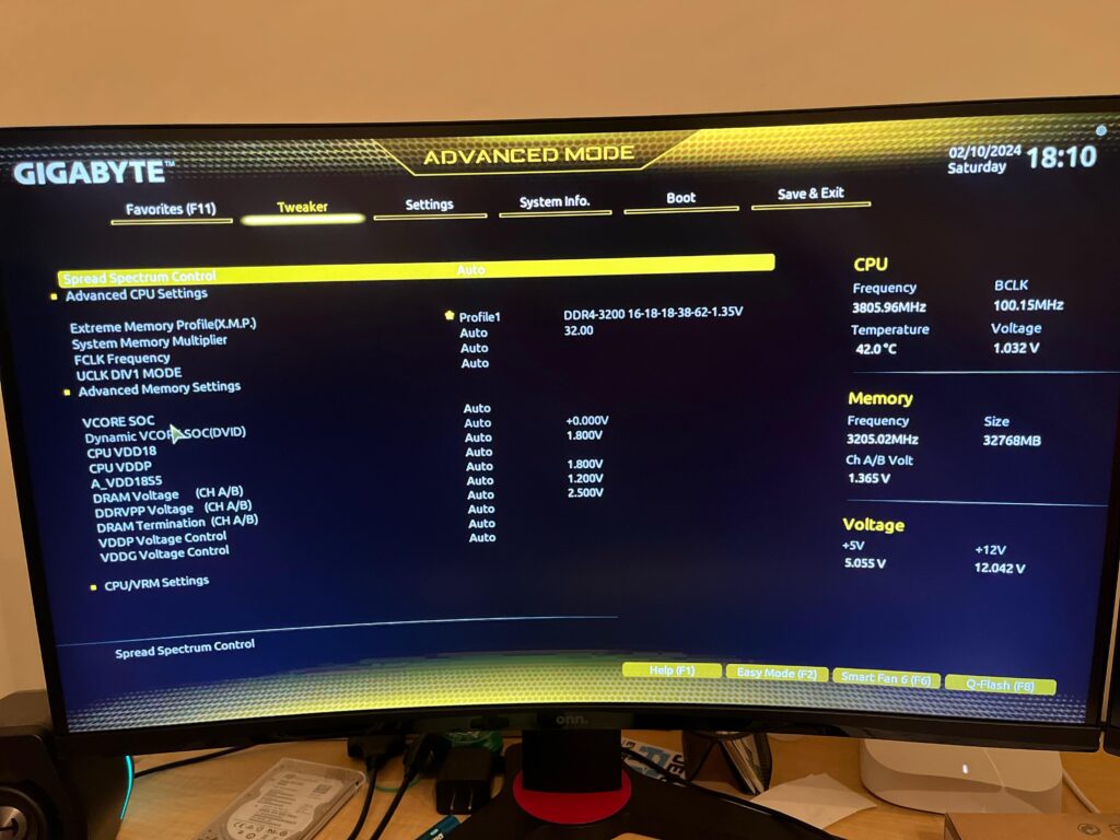 Undervolting