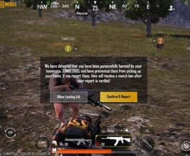 Yo my team mates keep killing my black ass and looting me. Any help?