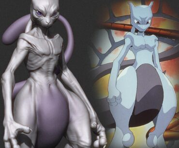 I’m sculpting Mewtwo in my spare time