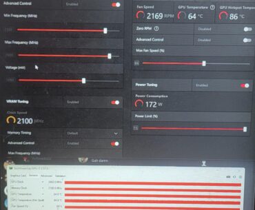 Overclock and undervolt 6700xt