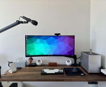 Crafted with Care: A stellar start to 2024 thanks to my amazing friend and a custom desk top!