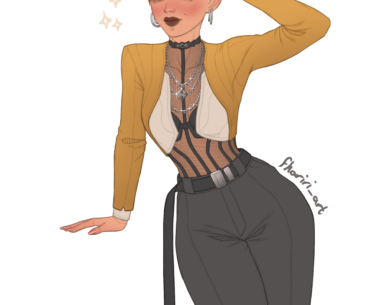Aurore Cassel fanart by me :)