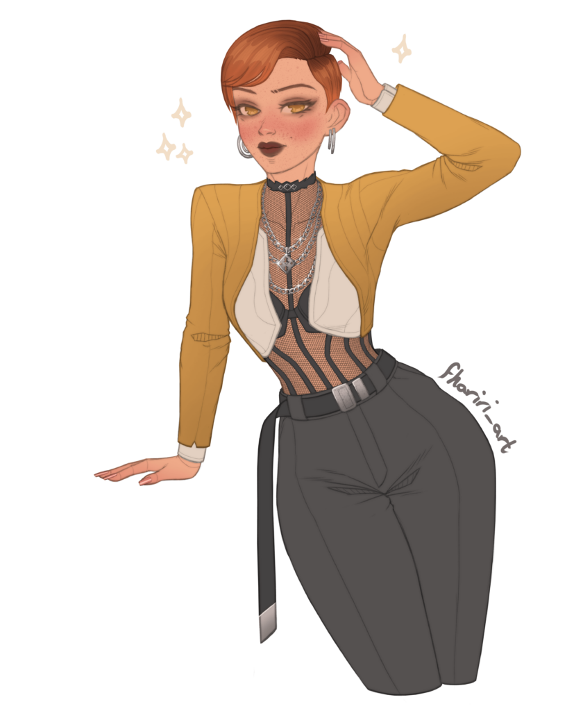 Aurore Cassel fanart by me :)