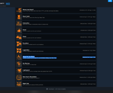 PSA: 3dmark lunar new year achievement today only