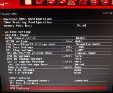 Need some help with understanding available settings