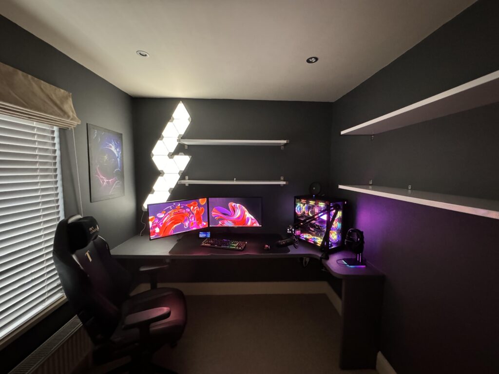 What to put on the shelf’s? New house, fresh station.