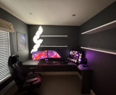 What to put on the shelf’s? New house, fresh station.