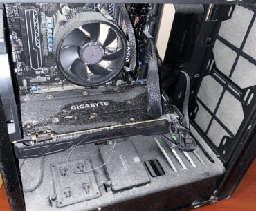 I’m silly and forgot to clean my PC since 2017