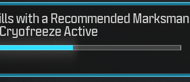 I literally killed 650 zombos with my recommended Cryofreeze Active Marksman Rifle that round...and..