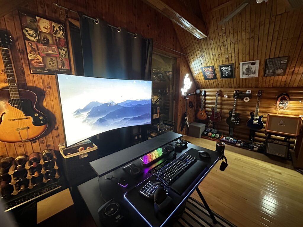 Setup in my new space