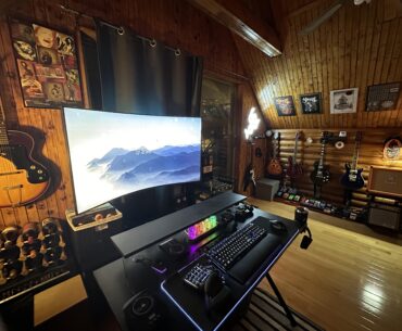 Setup in my new space