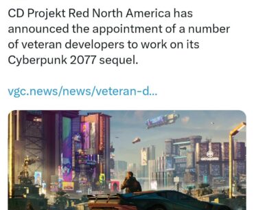 Update on cyberpunk 2077 sequel