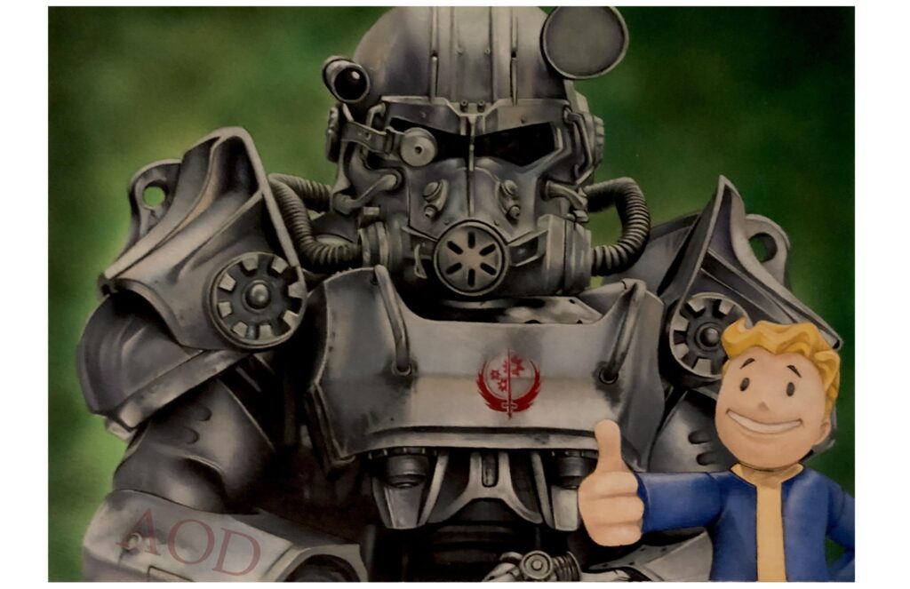 Fallout Drawing I just finished