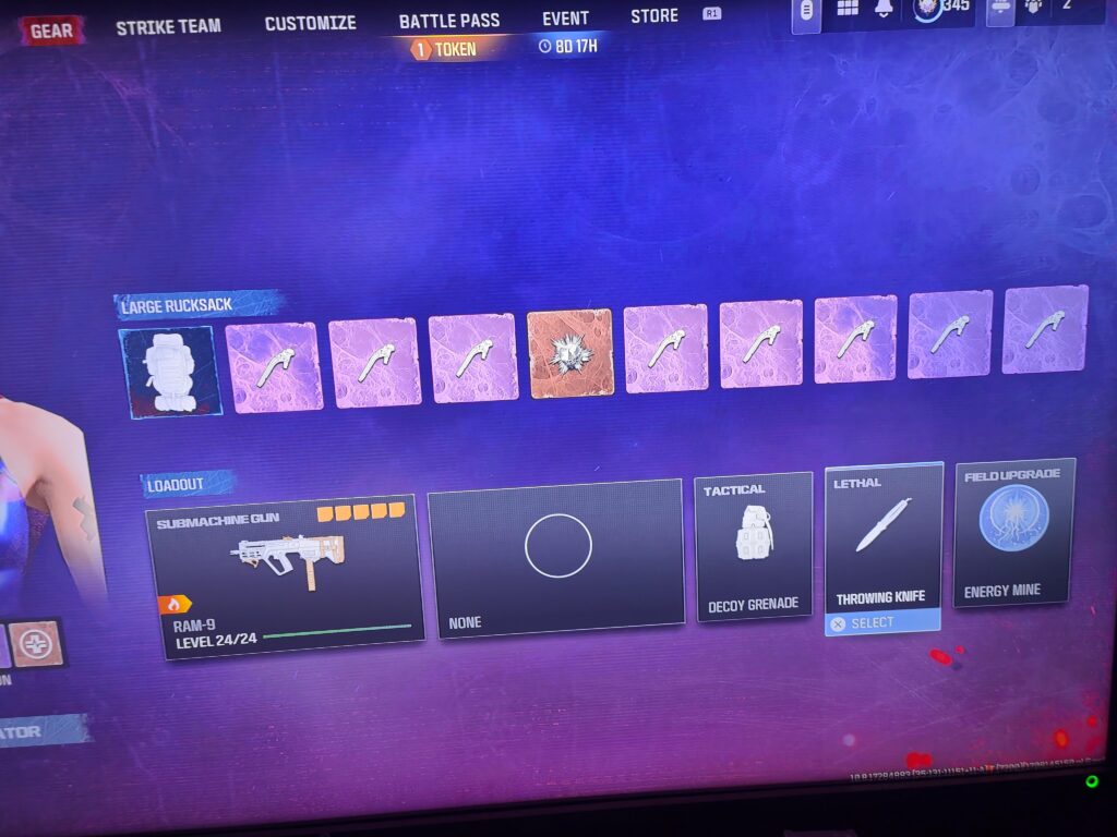This is why we need bigger stash space