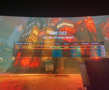 Just hit Round 100 on Shadows of Evil
